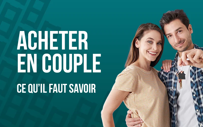 Acheter un bien immobilier à deux